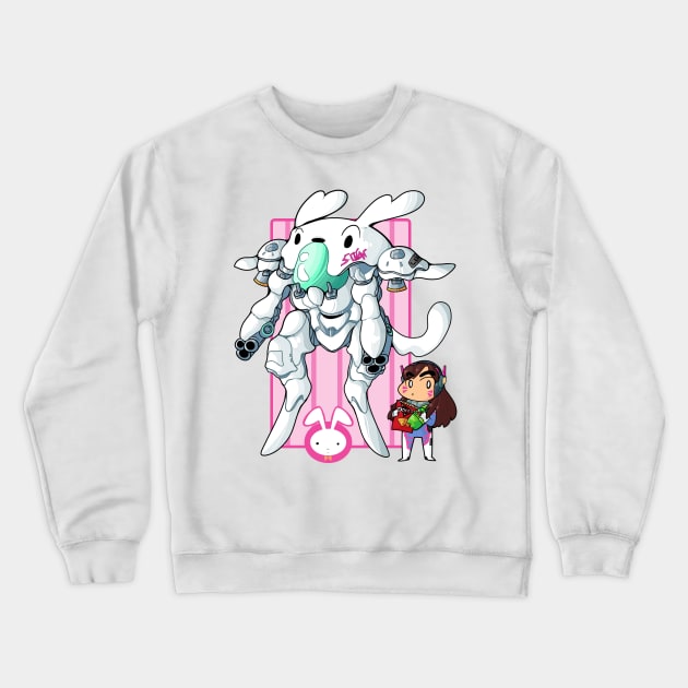 S.Chan and LUCKY Crewneck Sweatshirt by Yukipyro